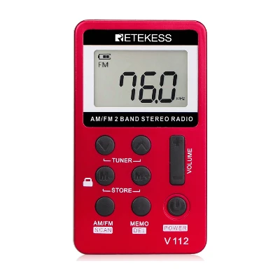Retekess V112 Portable Pocket Radio